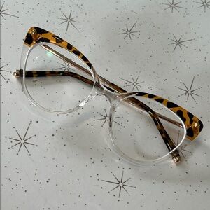 Leopard Cat Eye Frames